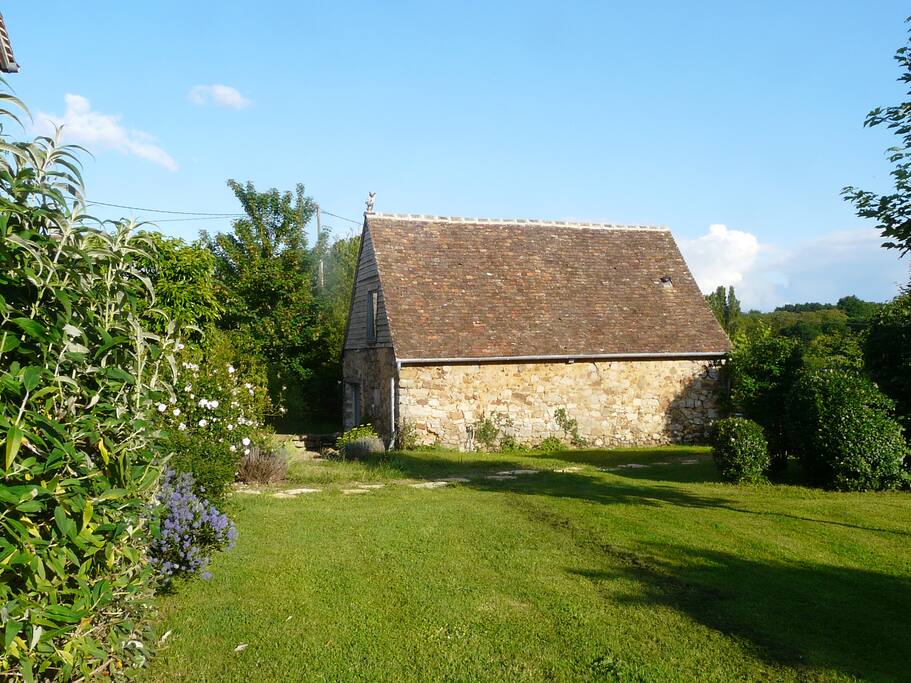Vue depuis le potager