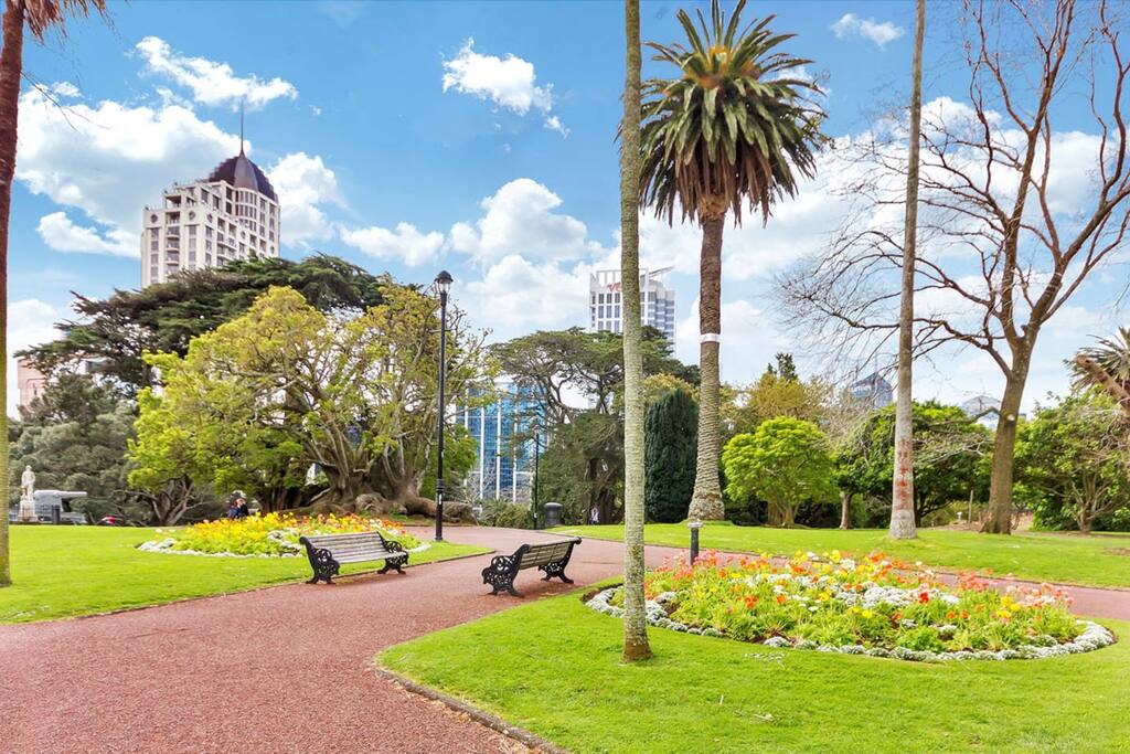 Located on the 23rd floor of the Metropolis in the centre of the city