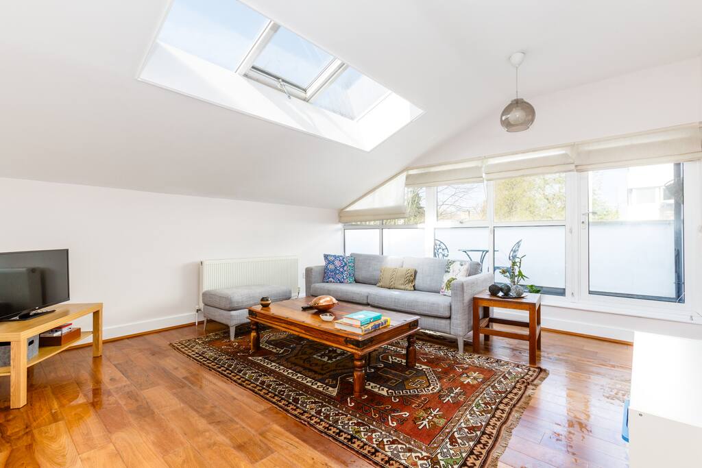 The living room