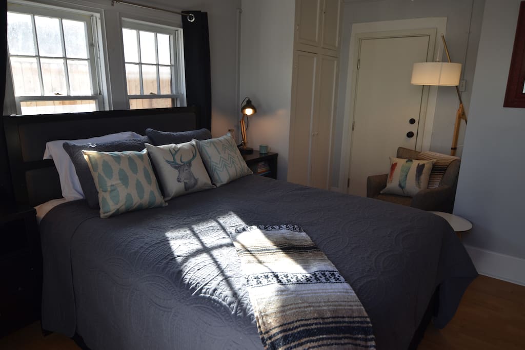 Cozy up in the city before your adventure in the mountains!