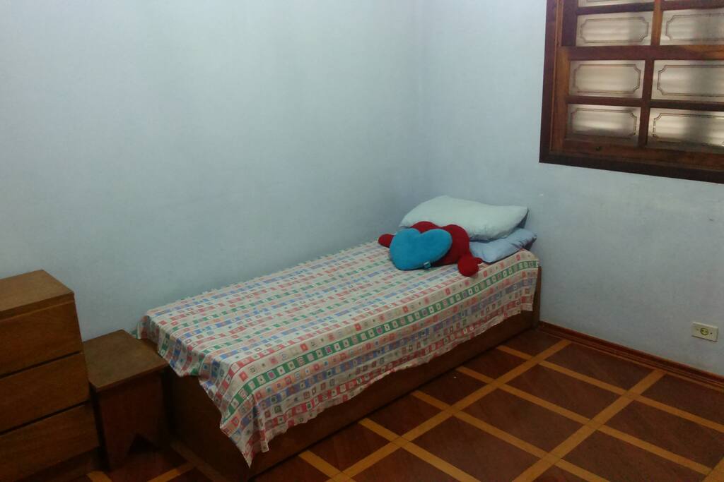 Quarto de hóspedes.
Guest room