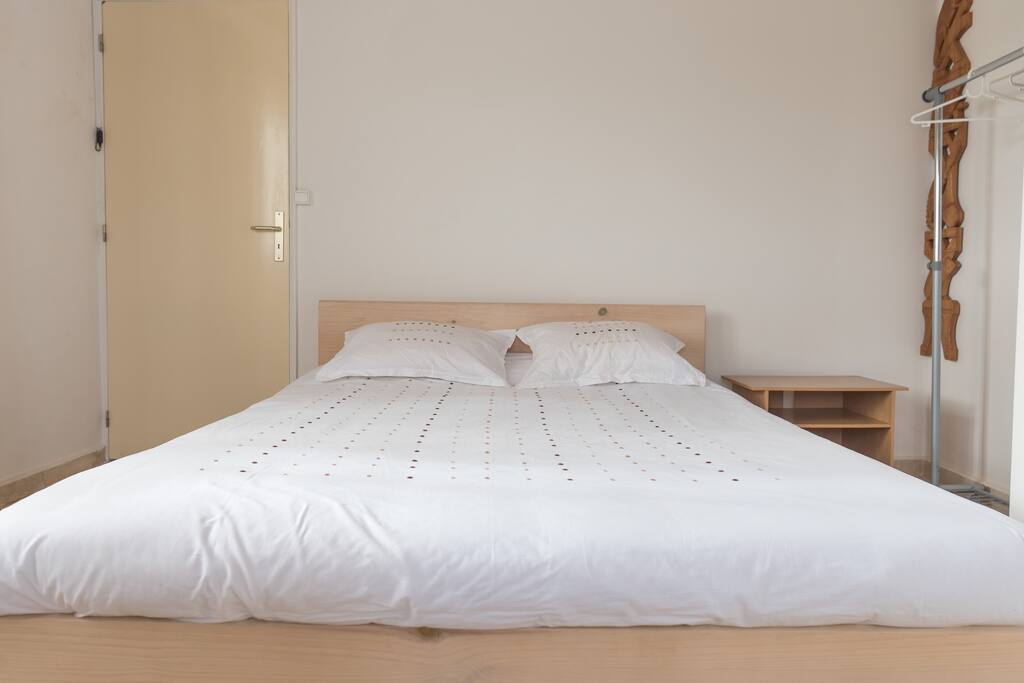 Chambre, 1 lit double, 2 couchages - Literie de qualité