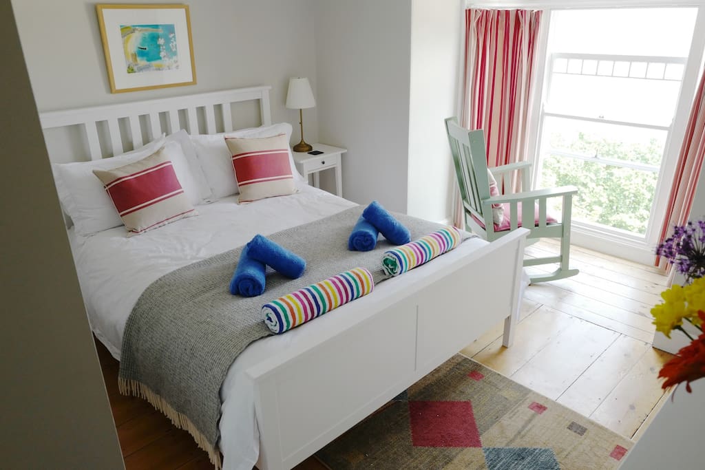 The master bedroom, ensuite. Amazing views.