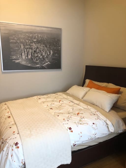 Queen bed
