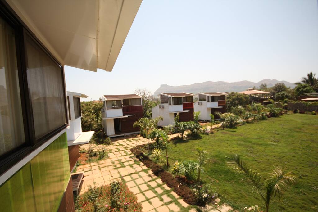 The Machaans and the garden area