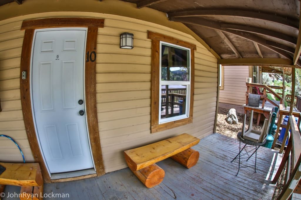 Cabin 10 exterior (fisheye)
