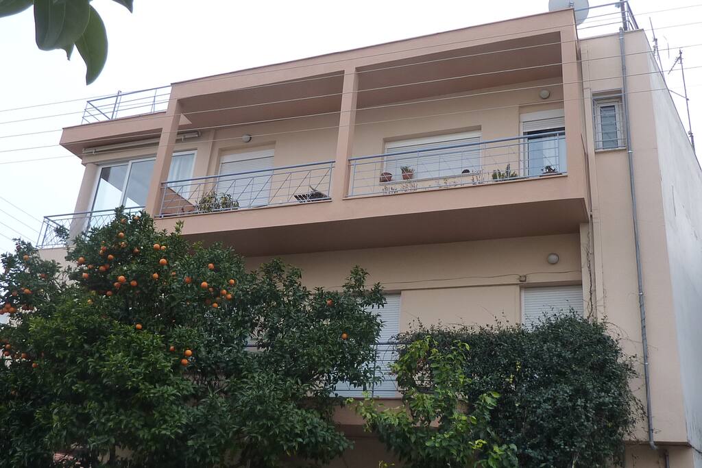 View of the 1st floor apartment