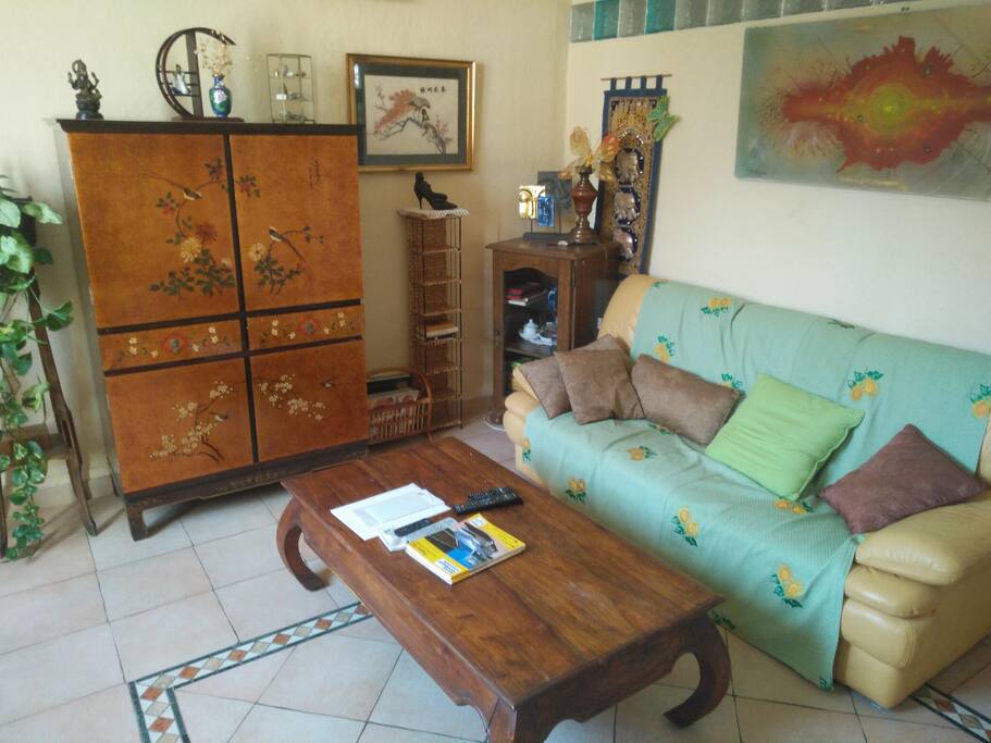 Living room with couch