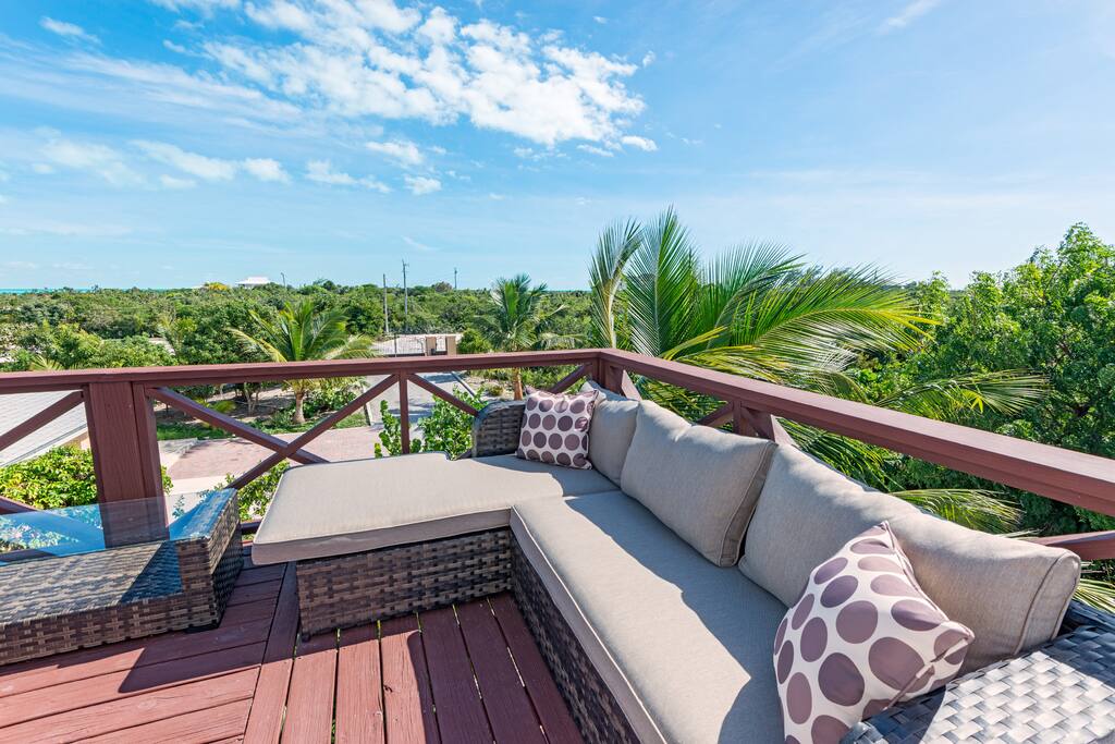 outdoor sofa on 3rd floor