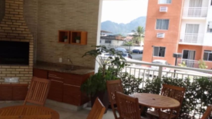 5 min. Parque Olímpico Cidade do Rock 15 min praia