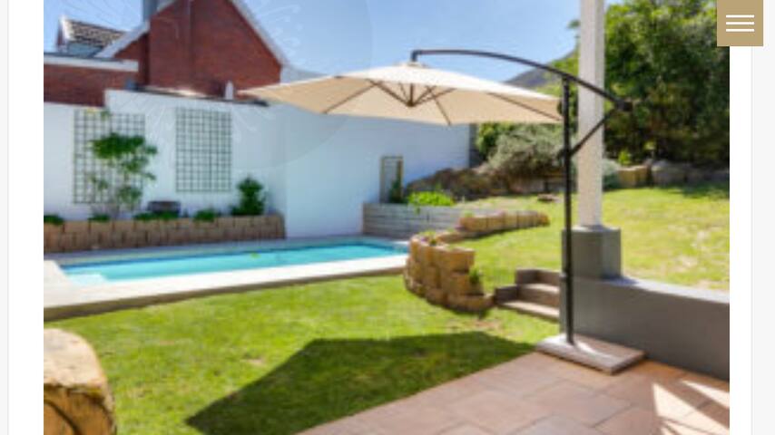 Noordhoek – secure home close to beach with pool gallery image 2