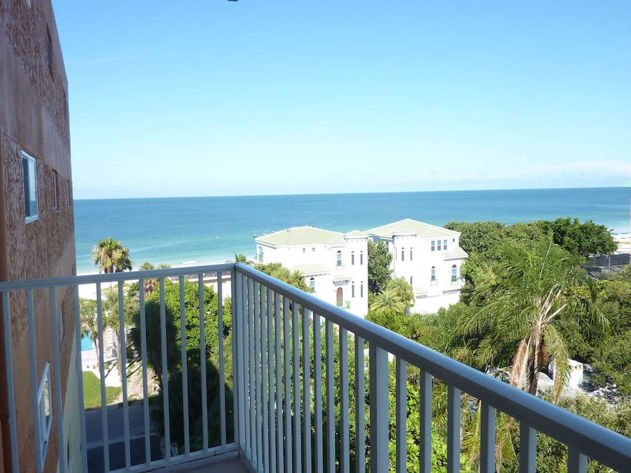 View of Gulf from balcony