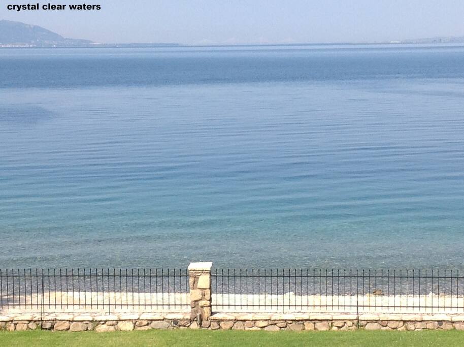 Crystal clear waters