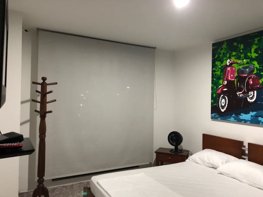 segunda Habitacion , amplia con Closet , confortable y Ventilada