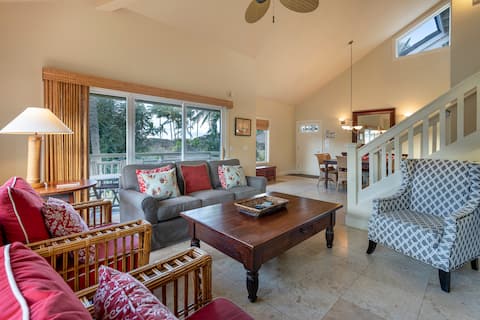 Popular Airbnb listing: Beautiful condo, sleeps 9, short walk to beach, AC in Poipu