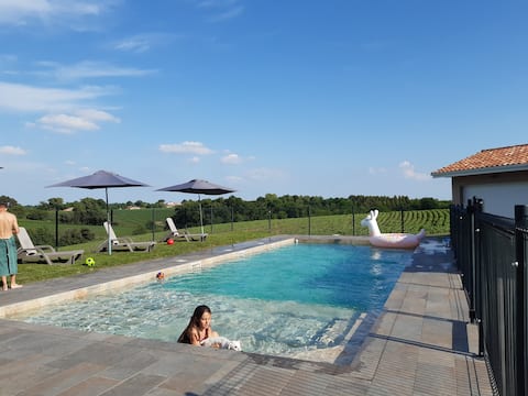 Les Tamaris Cottage, 3 bedrooms with pool