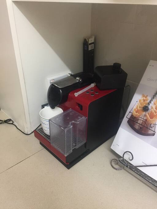 Nespresso machine that you are welcome to use