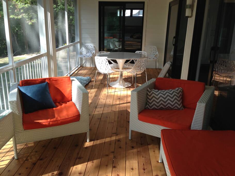 Screened porch