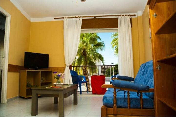 A 50 metros de la playa