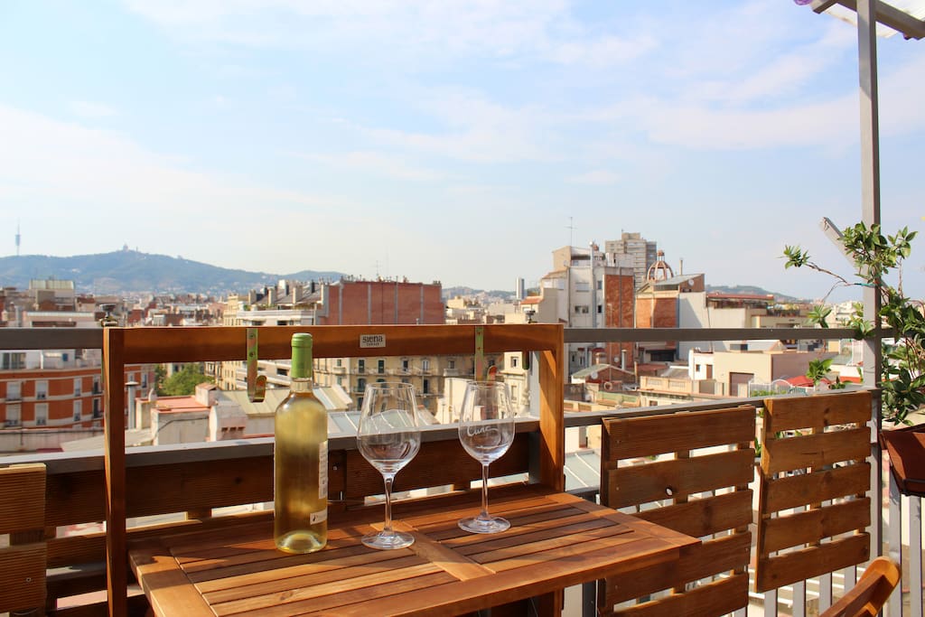 Perfect chill out terrace