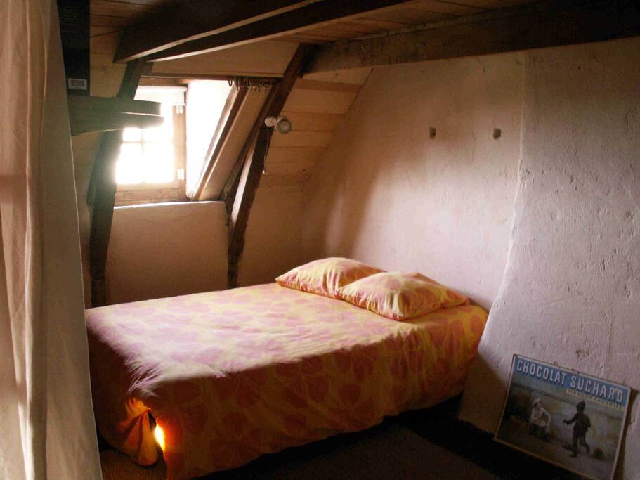 chambre dans les combles