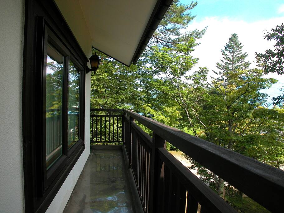 Balcony south facing