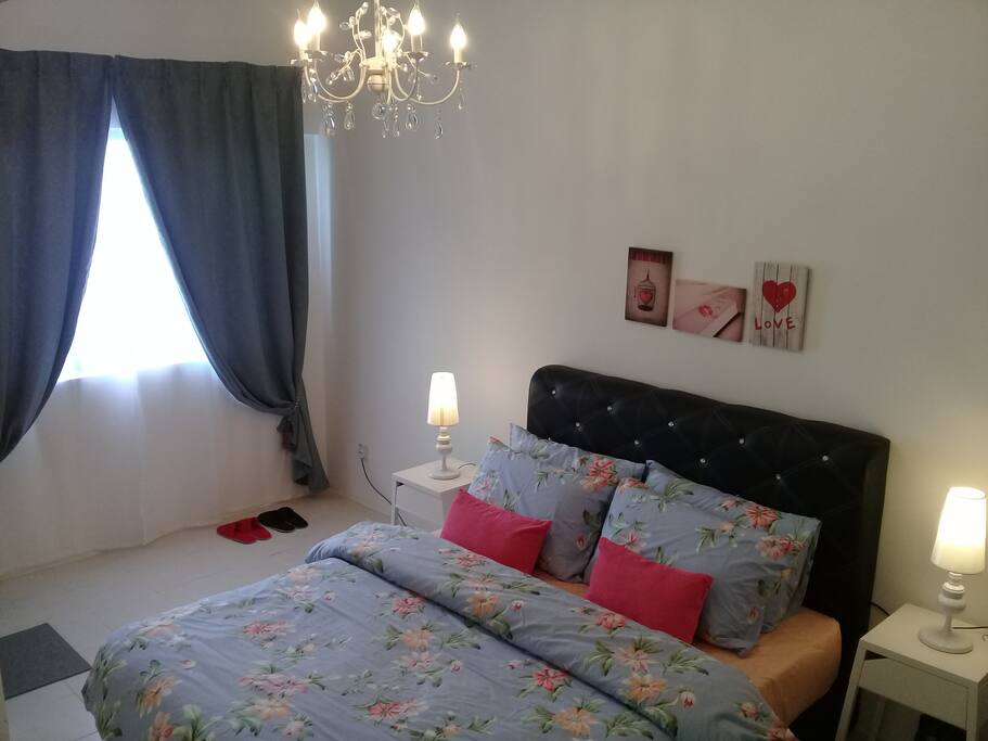 Master bedroom with toilet