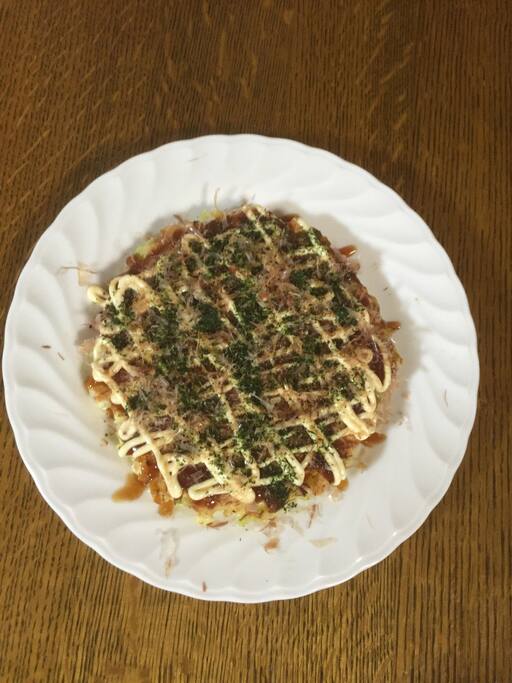 お好み焼き500円