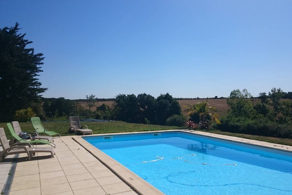 Piscine
à l'abri des regards