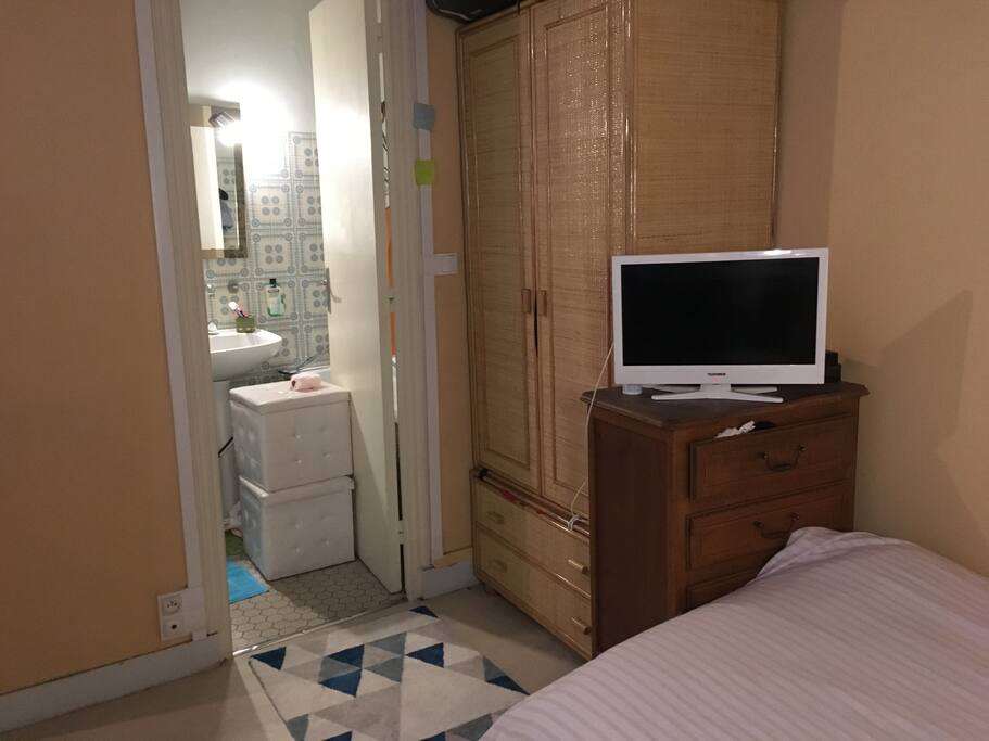 private bathroom