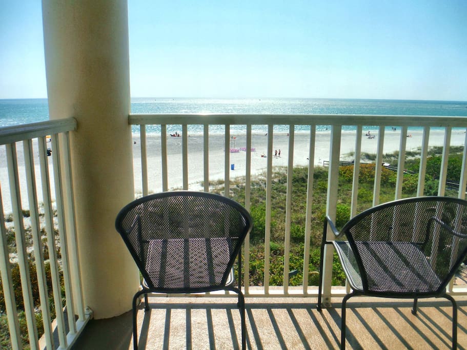 Your Private Balcony overlooking the Beach