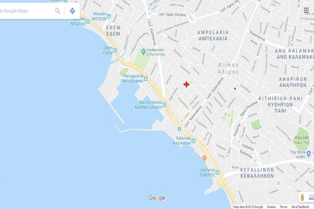Marina Alimou Yatch Club Area, Athens by the Sea