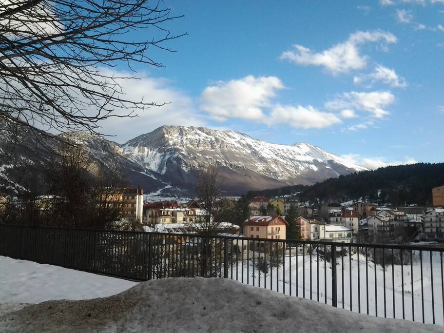 Vista panoramica ubicazione casa