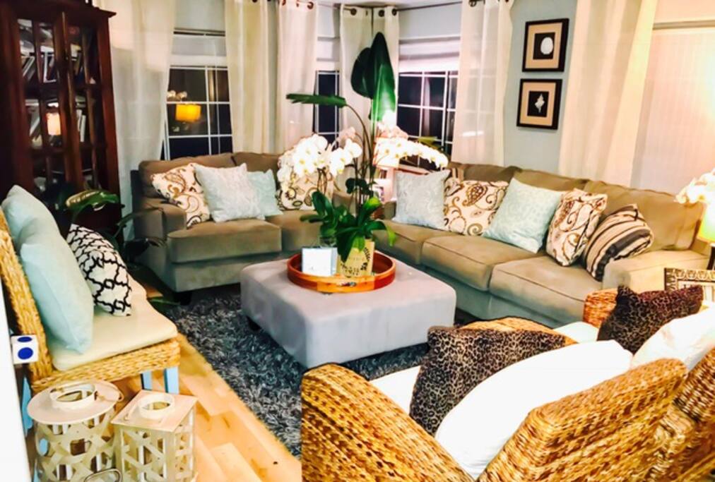beautiful sunroom