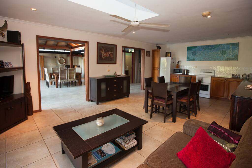 The Waters - Sitting - kitchen area
