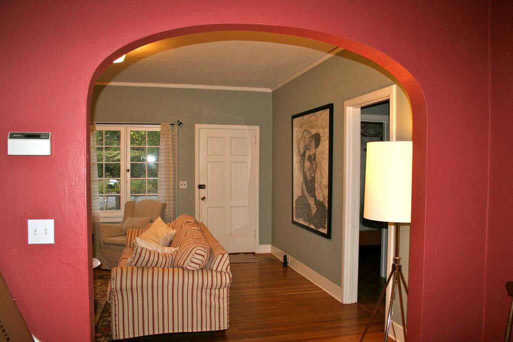View from Dining Room to Living Room