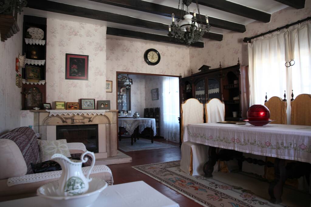 A sala de recepção