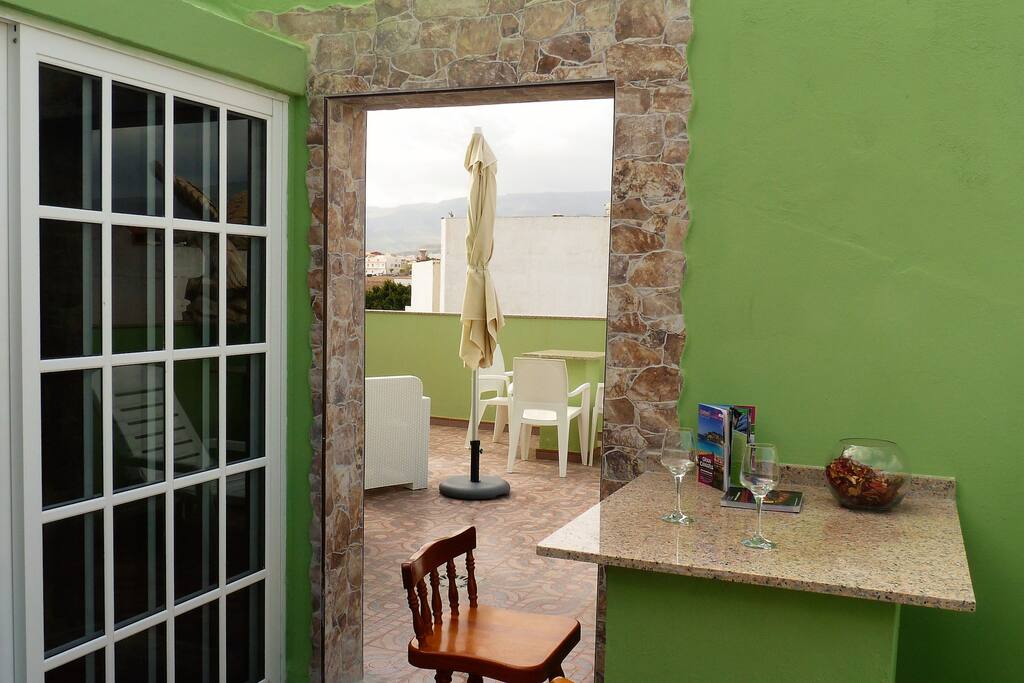 Part of terrace