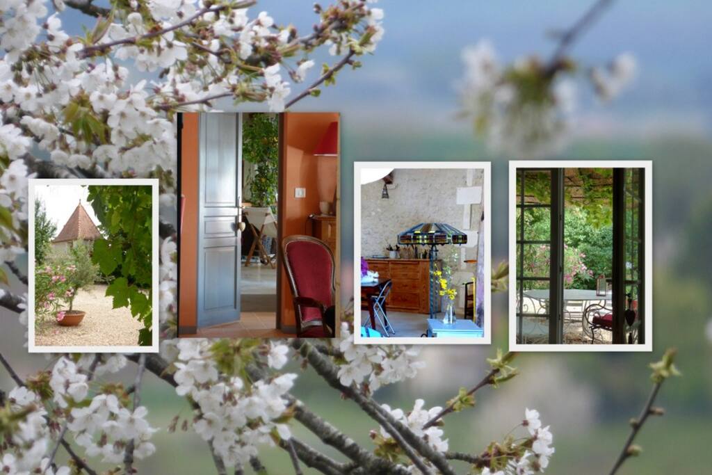 Un style de Gîte d'Hôtes nature et un lieu hors du temps!
