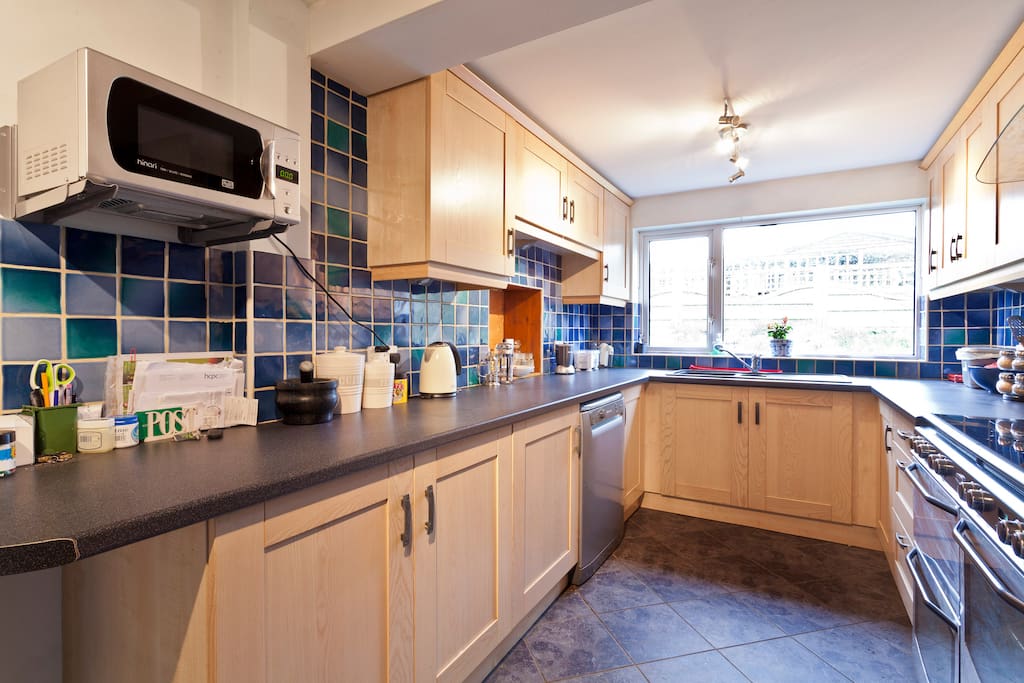 Our Galley Kitchen which has everything you need to make a wonderful meal.