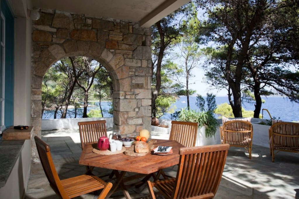 Breakfast-Lunch-Dinner area at ground floor.