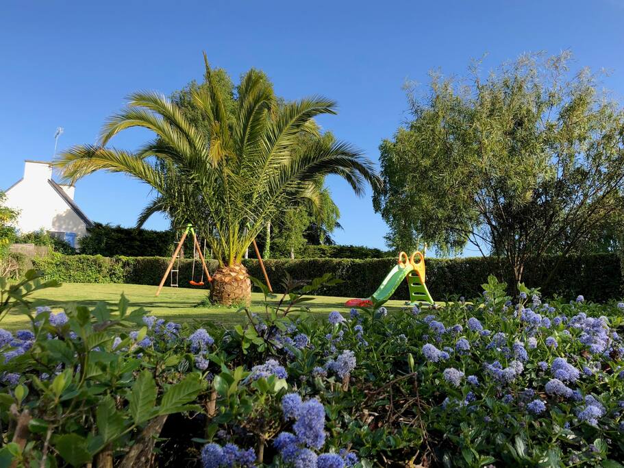 Vue sur le jardin