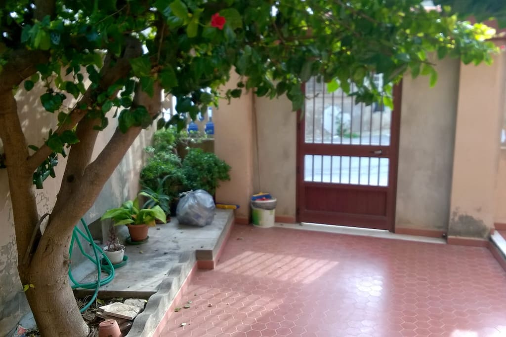 Giardino ingresso.