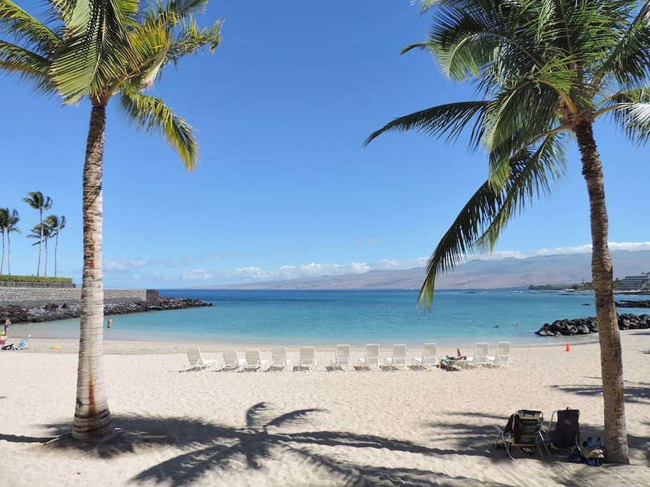 Mauna Lani Beach Club - private club - pass included