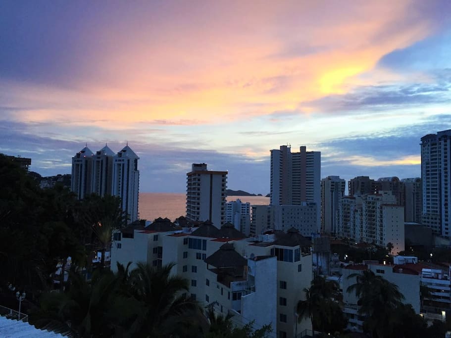 Your sunset and view of the bay.