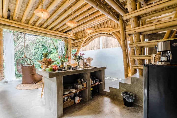 Balia Bamboo Ii Villa 7 Minutes To Canggu - Canggu