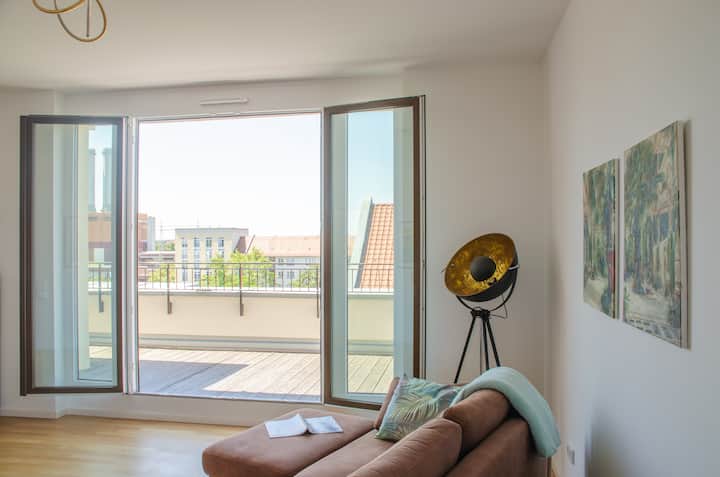 3 Bright Deluxe Rooms Above The Roofs -Topofberlin - Berlin