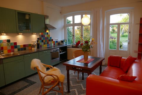 Top Airbnb: The Schwalbenhof, small apartment in paradise :-) in Nordwestmecklenburg