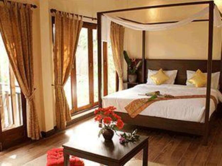 Comfortable and clean room