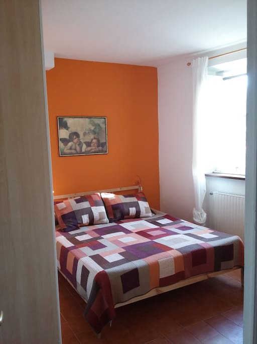 double bedroom with window